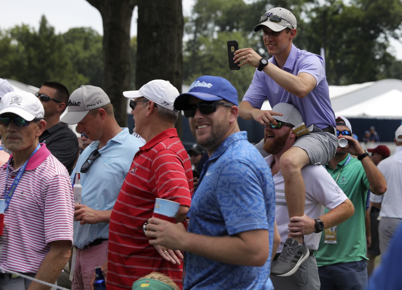 First round of the 100th PGA Championship